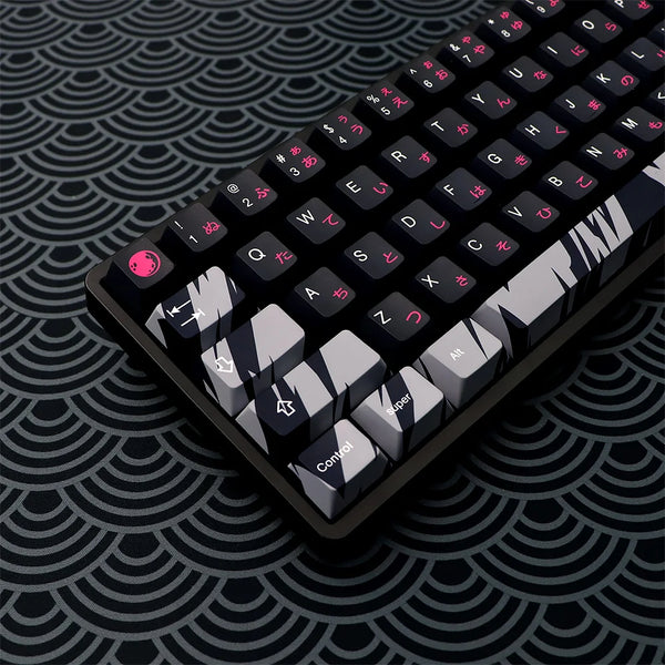 Tear Camouflage Design Keycaps Cherry Profile