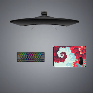 Abstract Art Fractals Design M Size Gaming Mouse Pad, Computer Desk Mat