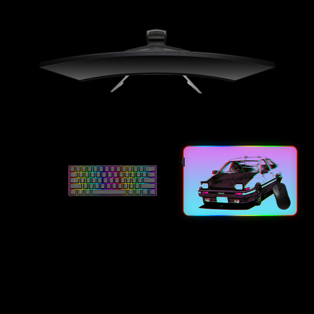 AE86 Design M Size RGB Mousepad
