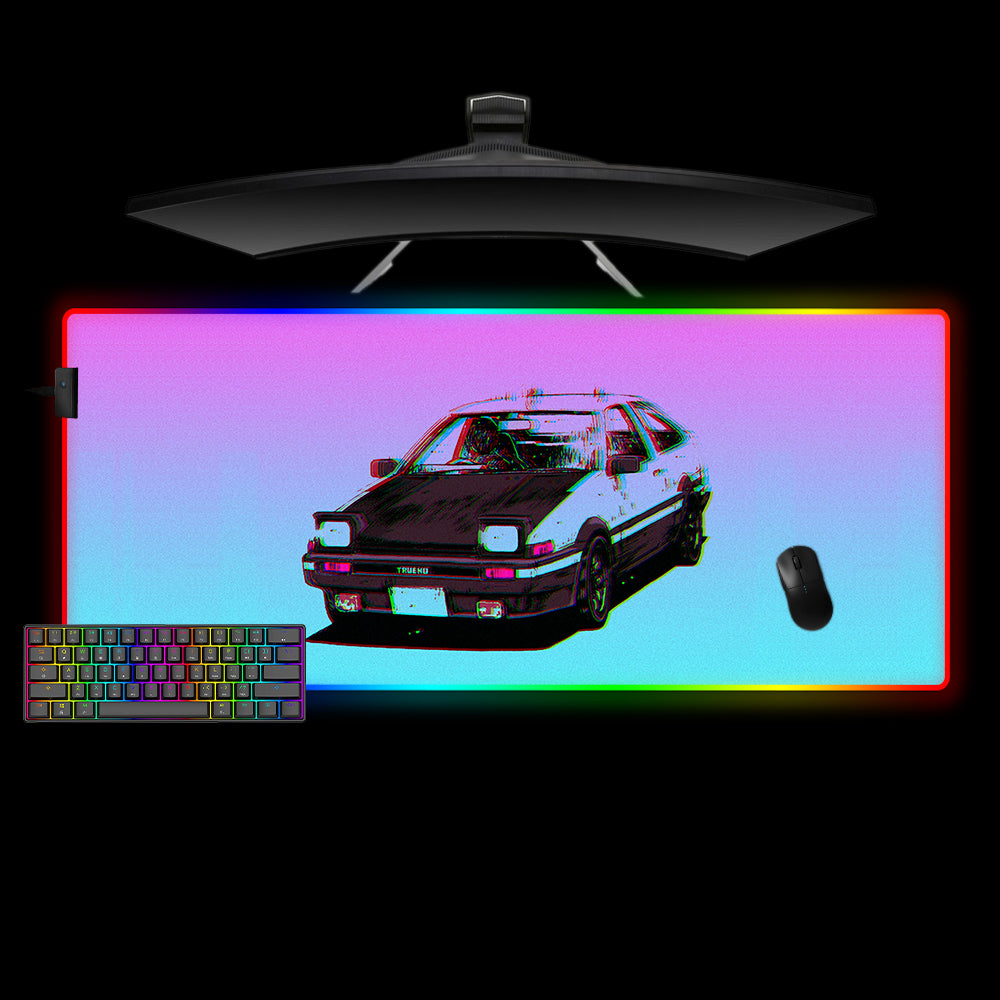 AE86 Design XL Size RGB Mousepad
