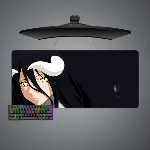 XXL size gamer mousepad with Albedo Horns printed design
