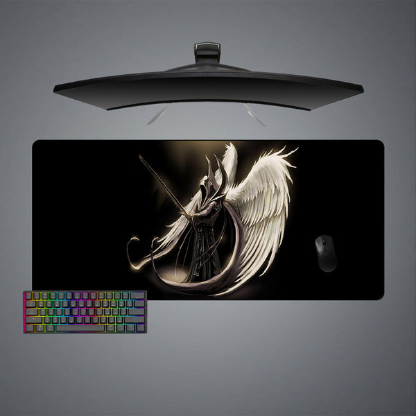 Angel with Sword Design XXL Size Gaming Mouse Pad