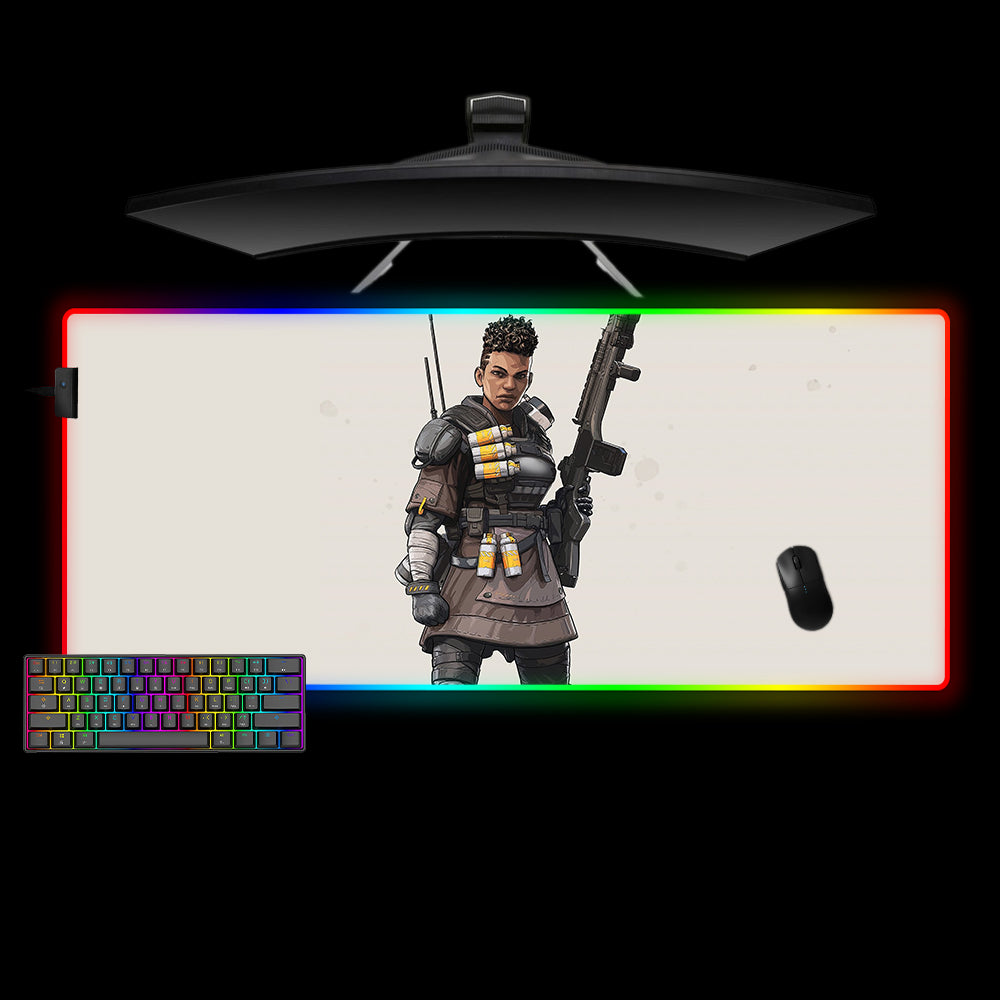 Bangalore Design XL Size RGB Light Gaming Mouse Pad