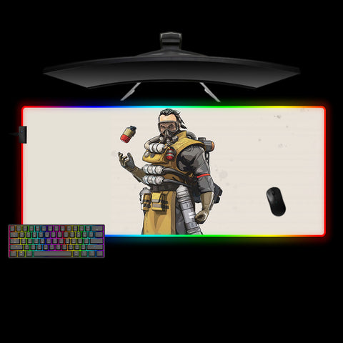 Apex Legends Caustic Design XXL Size RGB Lit Gaming Mousepad