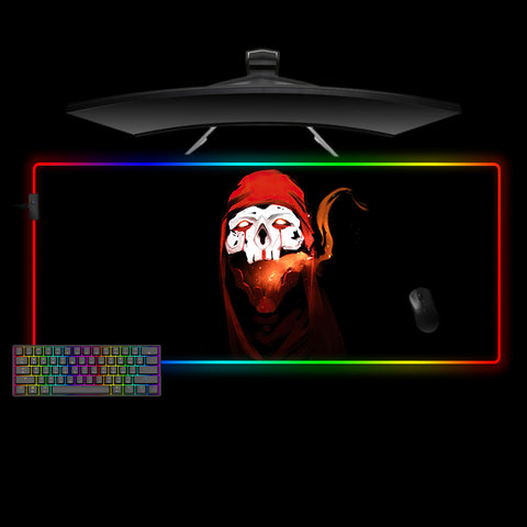 Revenant Head Design XL Size Gamer RGB Light Mouse Pad