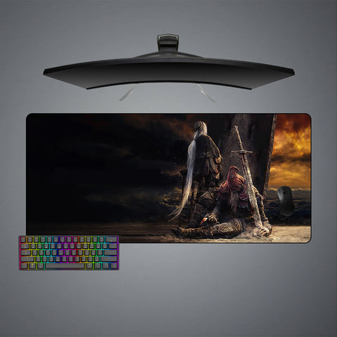 Ashes of Ariandel Design XXL Size Gaming Mouse Pad, Computer Desk Mat