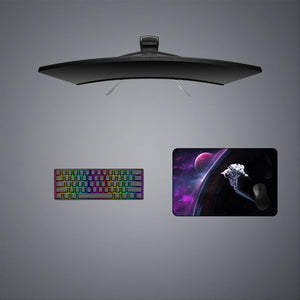 Astronaut Black Hole Design Medium Size Gamer Mouse Pad