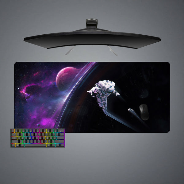 Astronaut Black Hole Design XL Size Gamer Mouse Pad