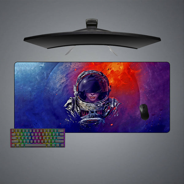 Astronaut Fade Design XXL Size Gaming Mouse Pad, Computer Desk Mat