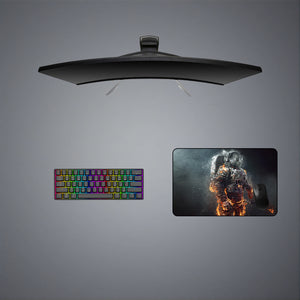 Astronaut On Fire Design Medium Size Gaming Mouse Pad