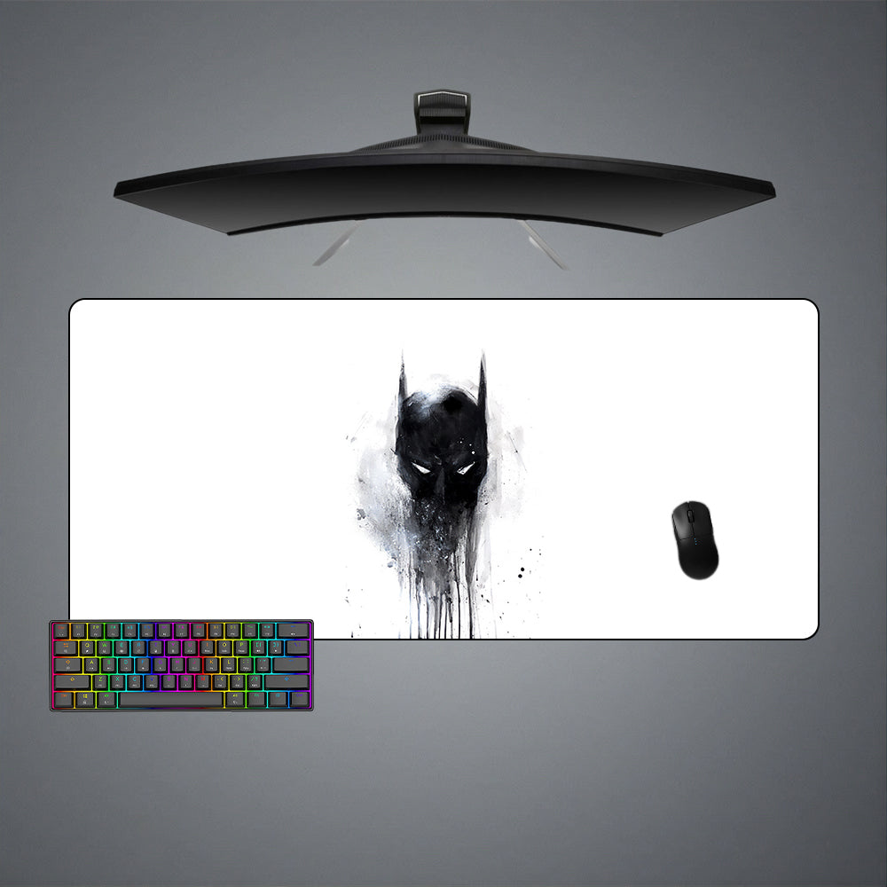 Batman Computer Mat Batman Mask Design M-XXL Size Gaming Mouse Pad, Desk Mat