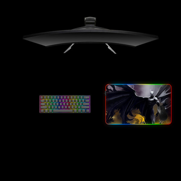 Batman Wings Design M Size RGB Gaming Mouse Pad