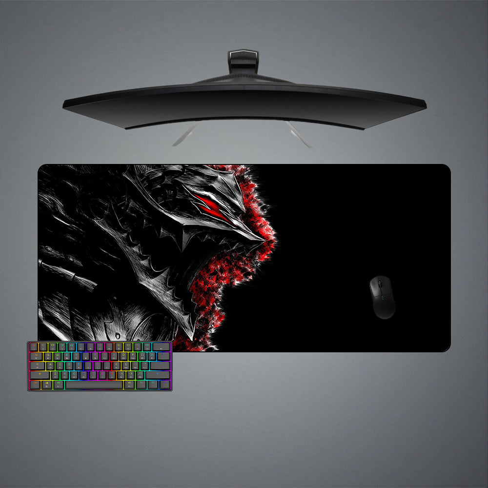 Berserk Armor Design XL Size Gamer Mouse Pad