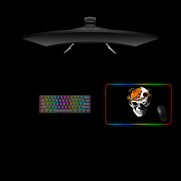Berserk Behelit Skull Design Medium Size RGB Lit Gaming Mouse Pad