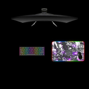 Asta Drawing Design Medium Size RGB Lit Gaming Mouse Pad