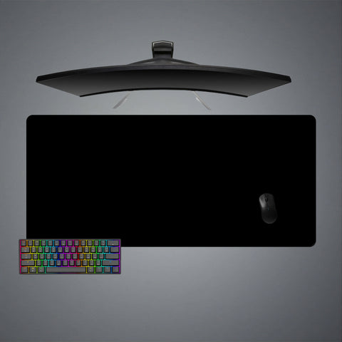 Black Color Large Size Gaming Mouse Pad, Computer Desk Mat