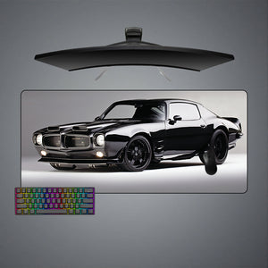 Black Firebird Design XXL Size Gaming Mouse Pad