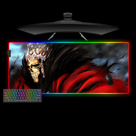 Bleach Baraggan Design XL Size RGB Illuminated Gaming Mouse Pad