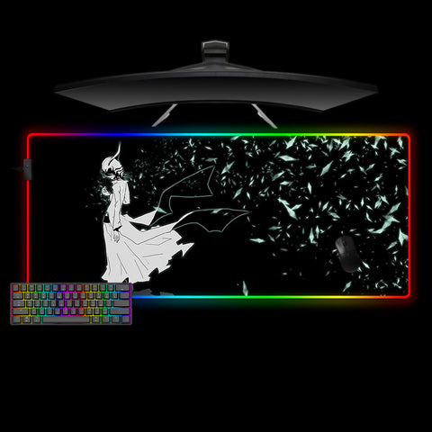 Ulquiorra Shards Design XXL Size RGB Lit Gaming Mouse Pad