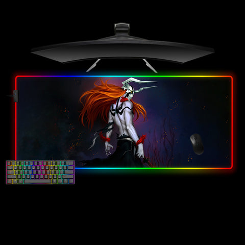 Bleach Vasto Lorde Ichigo Design XL Size RGB Lit Gaming Mouse Pad