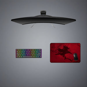 Blood Raven Design Medium Size Gamer Mouse Pad, Computer Desk Mat