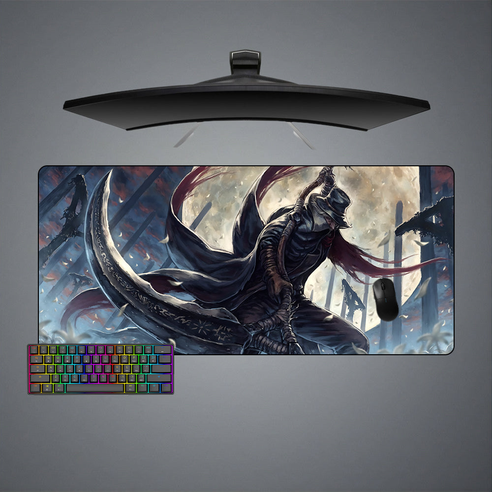 Bloodborne Gehrman Design XL Size Gamer Mouse Pad