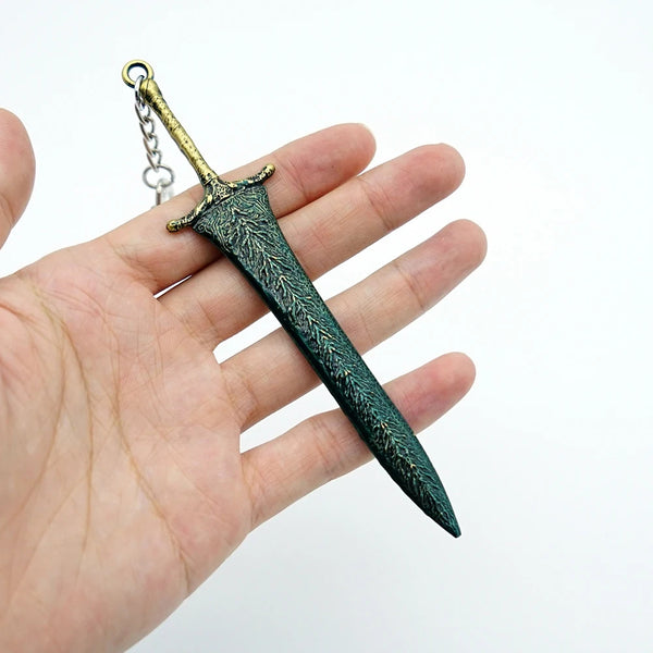 Bloodborne Holy Moonlight Sword Keychain Model Toy