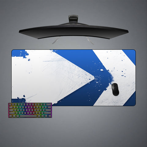 Blue Arrow Design Large Size Gamer Mouse Pad