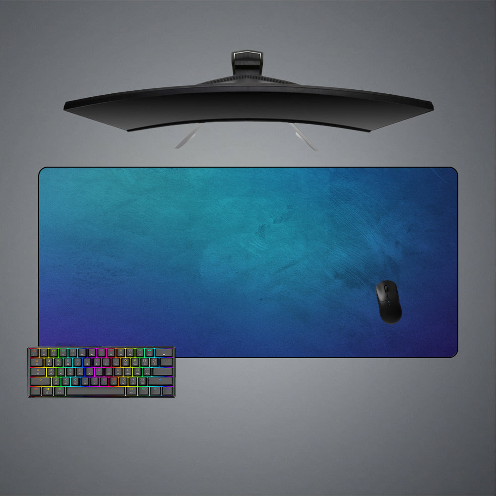 Blue Paint Texture Design XXL Size Gaming Mouse Pad