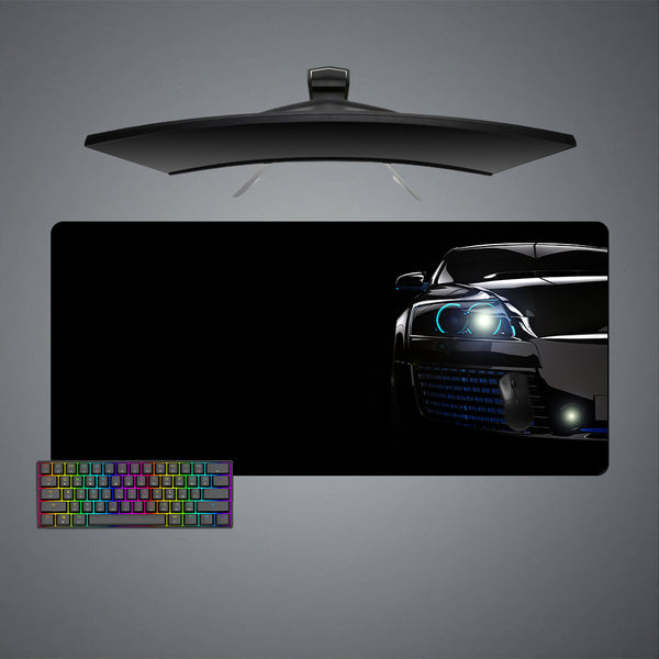 Car Front View Design XL Size Gaming Mouse Pad, Computer Desk Mat