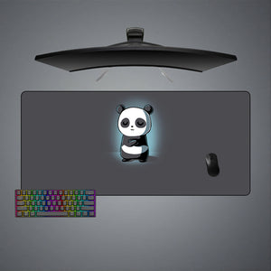 Cartoon Panda Design XXL Size Gaming Mouse Pad