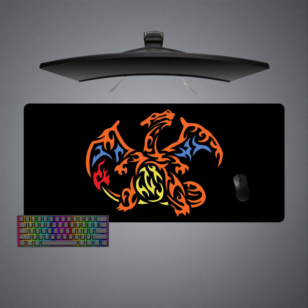 Charizard Logo Design XXL Size Gaming Mouse Pad