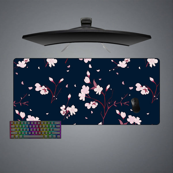 Cherry Blossom Design Large Size Gaming Mouse Pad