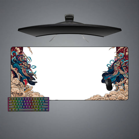 Chinese Style Gods Design XXL Size Gaming Mousepad