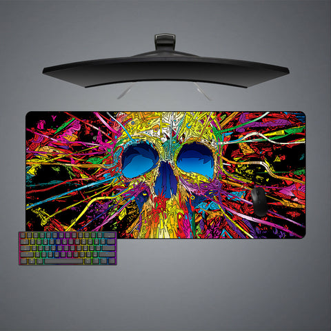 Connected Skull Design XXL Size Gamer Mouse Pad