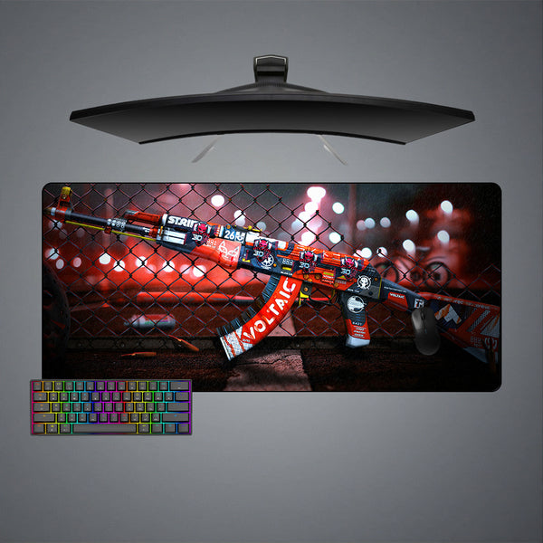 CSGO Bloodsport Design XL Size Gaming Mouse Pad, Computer Desk Mat