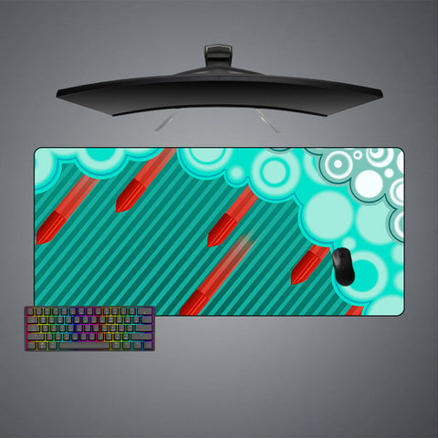 Counter-Strike Bullet Rain Design XXL Size Gaming Mouse Pad