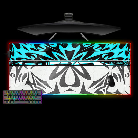 Frontside Misty Design XXL Size RGB Illuminated Gamer Mouse Pad