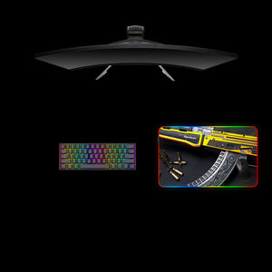 Counter Strike Fuel Injector Design Medium Size RGB Lit Gamer Mouse Pad