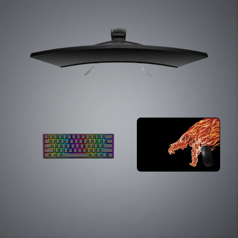 CSGO Howl Design M-XXL Size Mouse Pad, PC Gaming Desk Mat