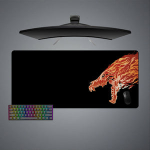 CSGO Howl Design XL Size Gaming Mouse Pad, Computer Desk Mat