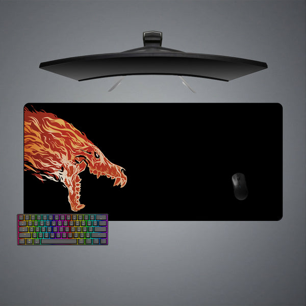 CSGO Howl Left Design XL Size Gaming Mouse Pad, Computer Desk Mat