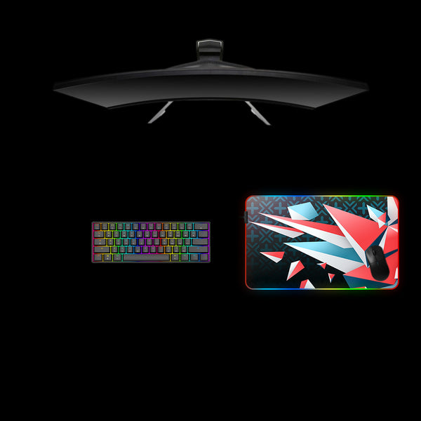 Counter-Strike Point Disarray Design Medium Size RGB Lit Gaming Mouse Pad