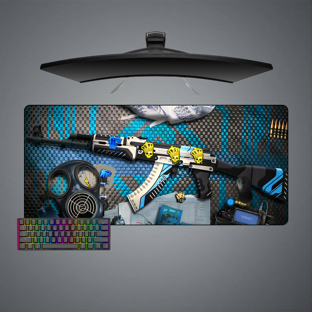 CSGO Vulcan Design XL Size Gamer Mouse Pad, Computer Desk Mat