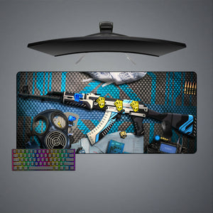 CSGO Vulcan Design XL Size Gamer Mouse Pad, Computer Desk Mat