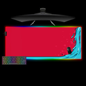 Counter-Strike Water Elemental Design XXL Size RGB Light Gaming Mouse Pad