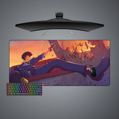 Spike Firefight Design XXL Size Gamer Mouse Pad