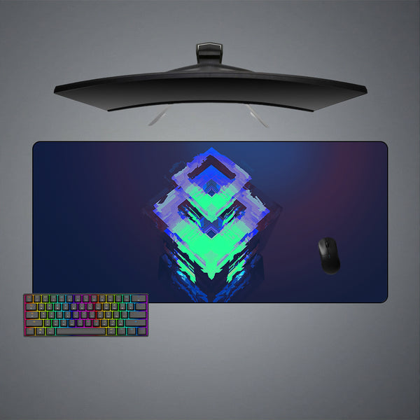 Cube Geometry Design XXL Size Gamer Mouse Pad