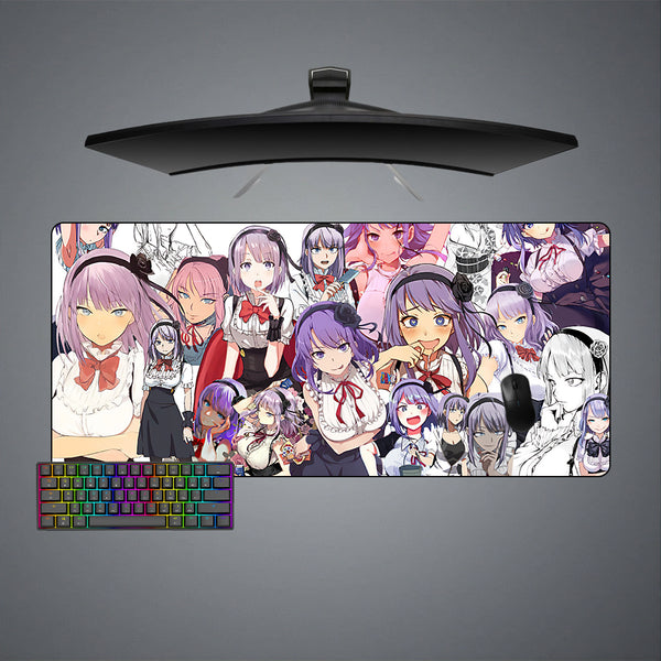 Dagashi Kashi Hotaru Shidare Design XXL Size Gaming Mouse Pad, Computer Desk Mat