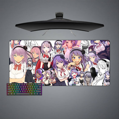 Dagashi Kashi Hotaru Shidare Design XXL Size Gaming Mouse Pad, Computer Desk Mat